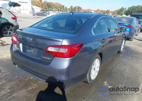 2016 Subaru Legacy 2.5I Premium из США, поврежденный, VIN 4S3BNBC67G3052045